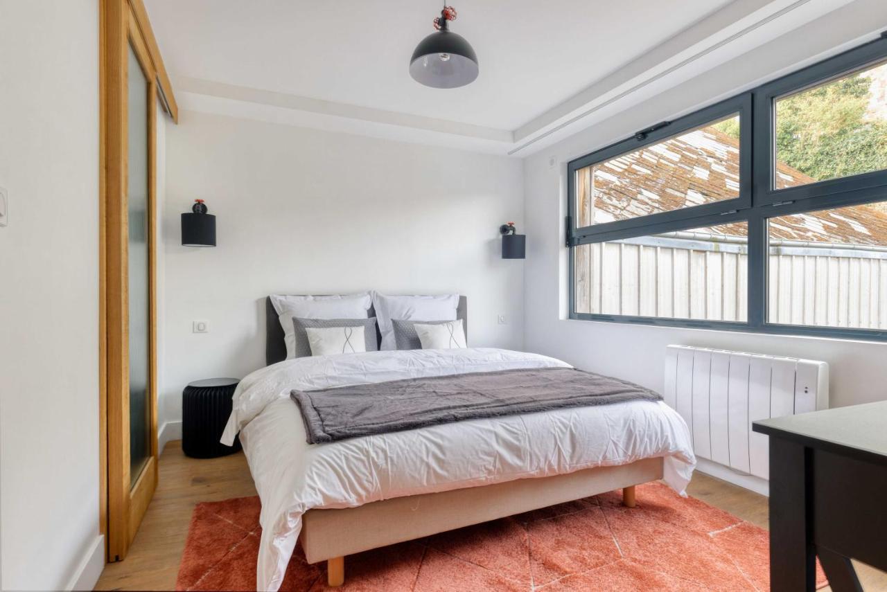 Le Loft Du Cosmopolitain Apartment Honfleur Bagian luar foto